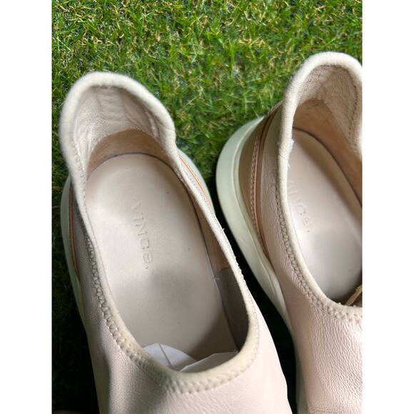 Vince. Marlon Blush Leather Slip On Sneaker 8.5 - Picture 7 of 12
